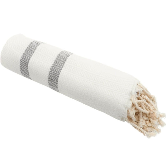 Quick-Dry Travel Towel – Lightweight, Absorbent & Compact for Beach, Bath & More (Silver Gray, 39" x 71")