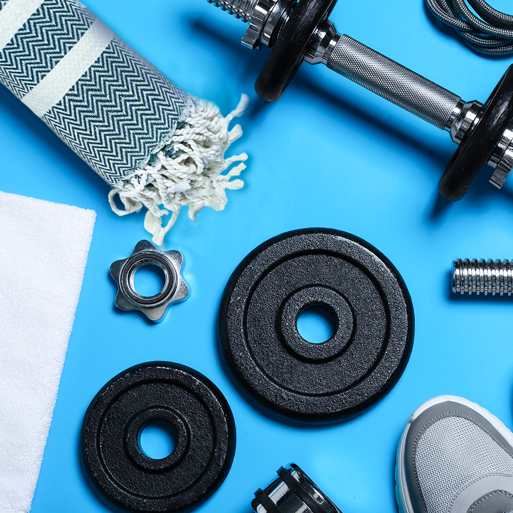 2-Pack Cotton Turkish Towels – Caramel Beige & Gold Yellow | Lightweight, Quick-Dry, Oversized Chevron Peshtemals