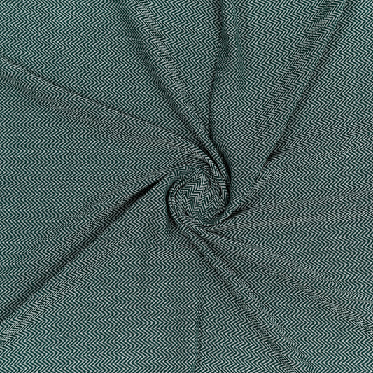 Pine Green Chevron Turkish Cotton Towel – Soft, Quick-Dry, Versatile & Eco-Friendly