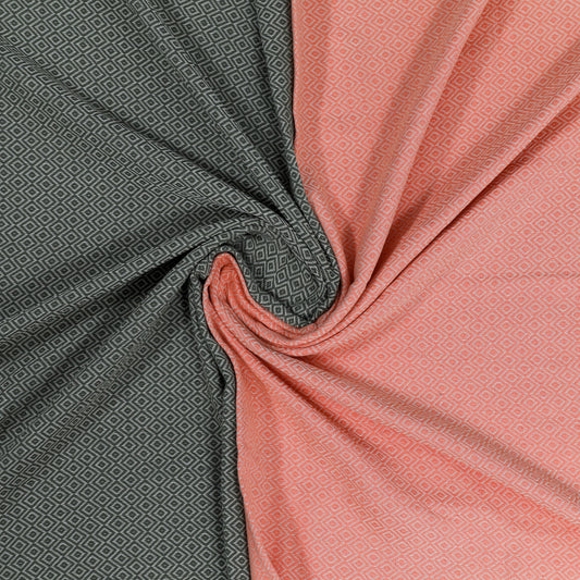 Exclusive Diavron 2-Pack Cotton Towels – Khaki Green & Salmon Pink | Quick-Dry, Lightweight & Stylish for Travel, Beach, Bath & More (39" x 71")